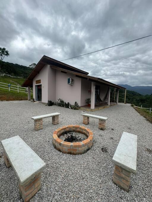 Cabana Recanto Do Arruda Para Casal Em Aguas Mornas 외부 사진